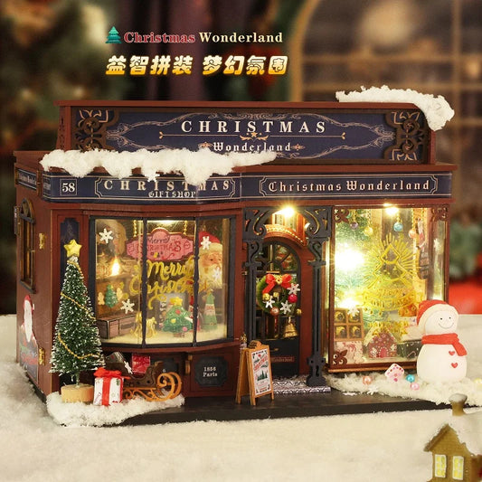 New DIY Christmas Wonderland Miniature Kit