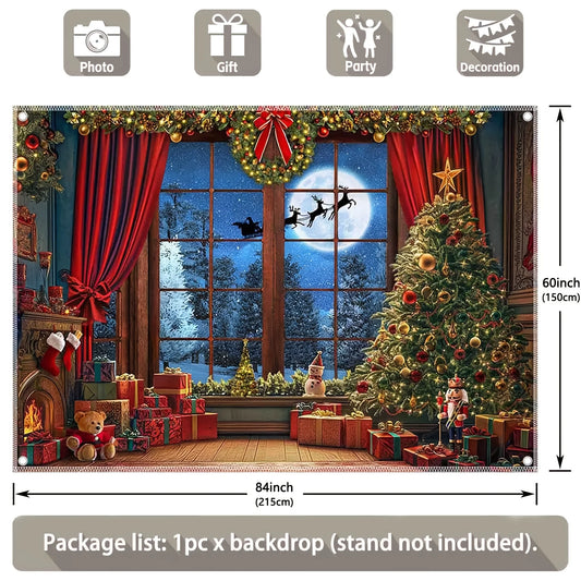 Christmas photography background screen