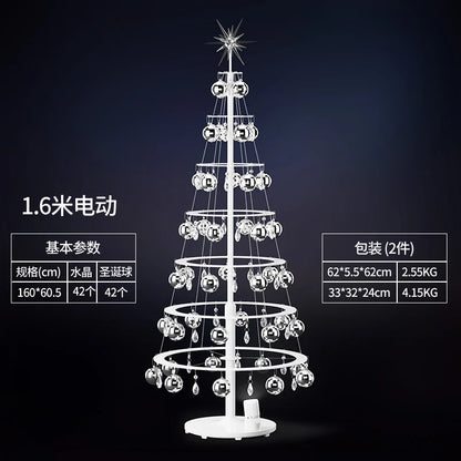 Crystal LED Rotating Christmas Tree - Sparkling Party