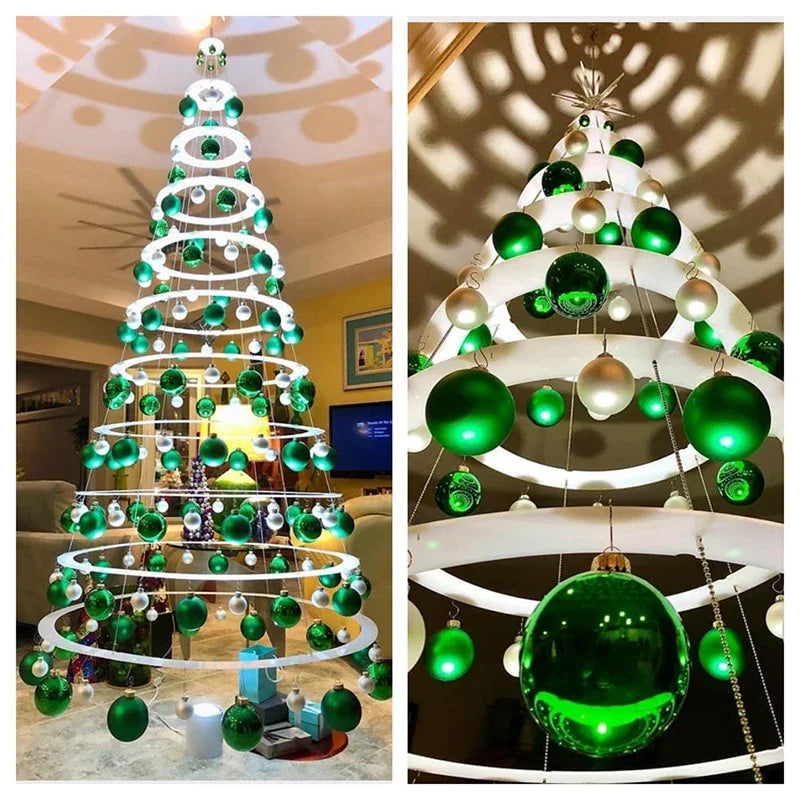 Crystal LED Rotating Christmas Tree - Sparkling Party