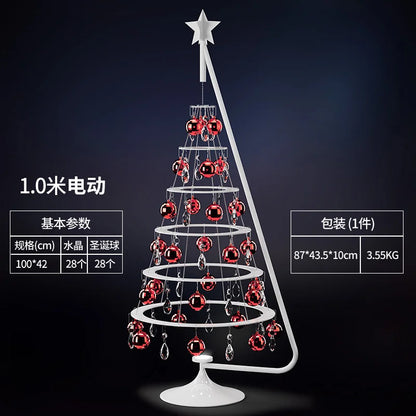 Crystal LED Rotating Christmas Tree - Sparkling Party