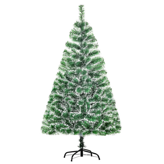 Snow flocked 5ft Christmas Tree with Metal Stand