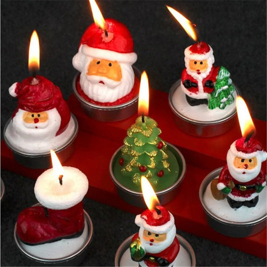 Cute Santa Scented Candle - Soy wax