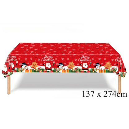 Christmas Party Disposable Plates