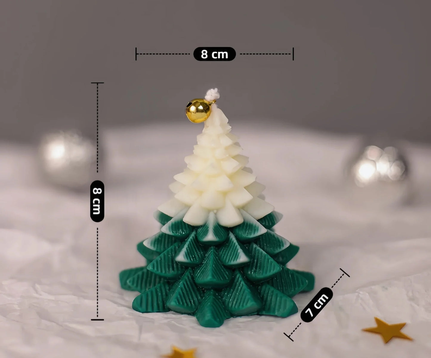 Christmas Tree Soy Wax Scented Candle