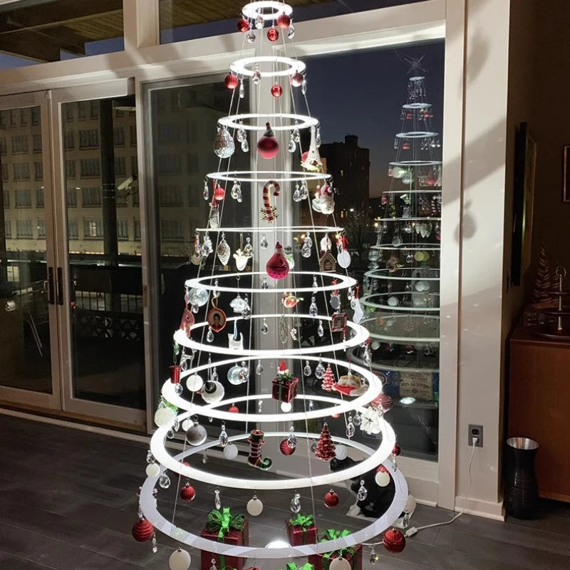 Crystal LED Rotating Christmas Tree - Sparkling Party