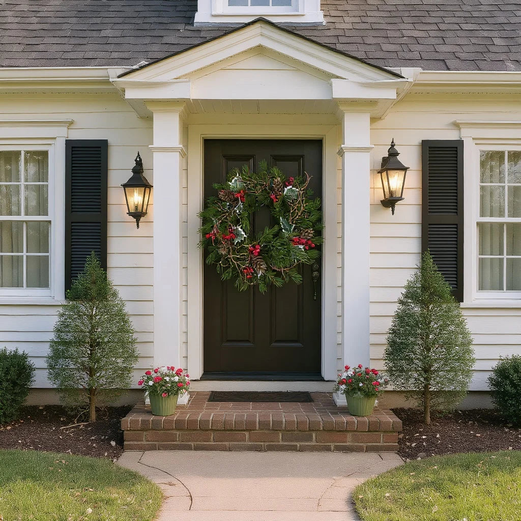 Red Berry Christmas Wreaths