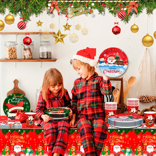 Christmas Tableware,113pcs