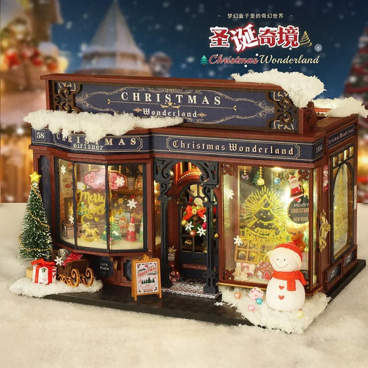New DIY Christmas Wonderland Miniature Kit