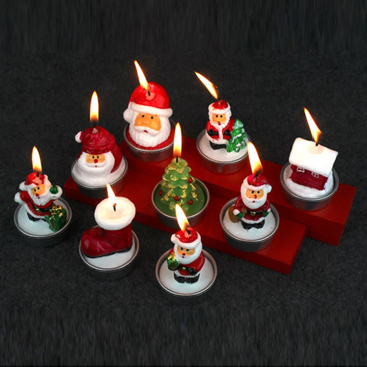 Cute Santa Scented Candle - Soy wax