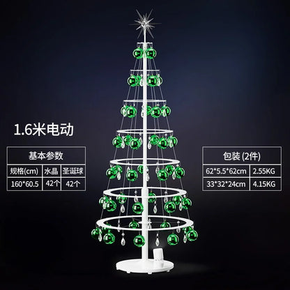 Crystal LED Rotating Christmas Tree - Sparkling Party