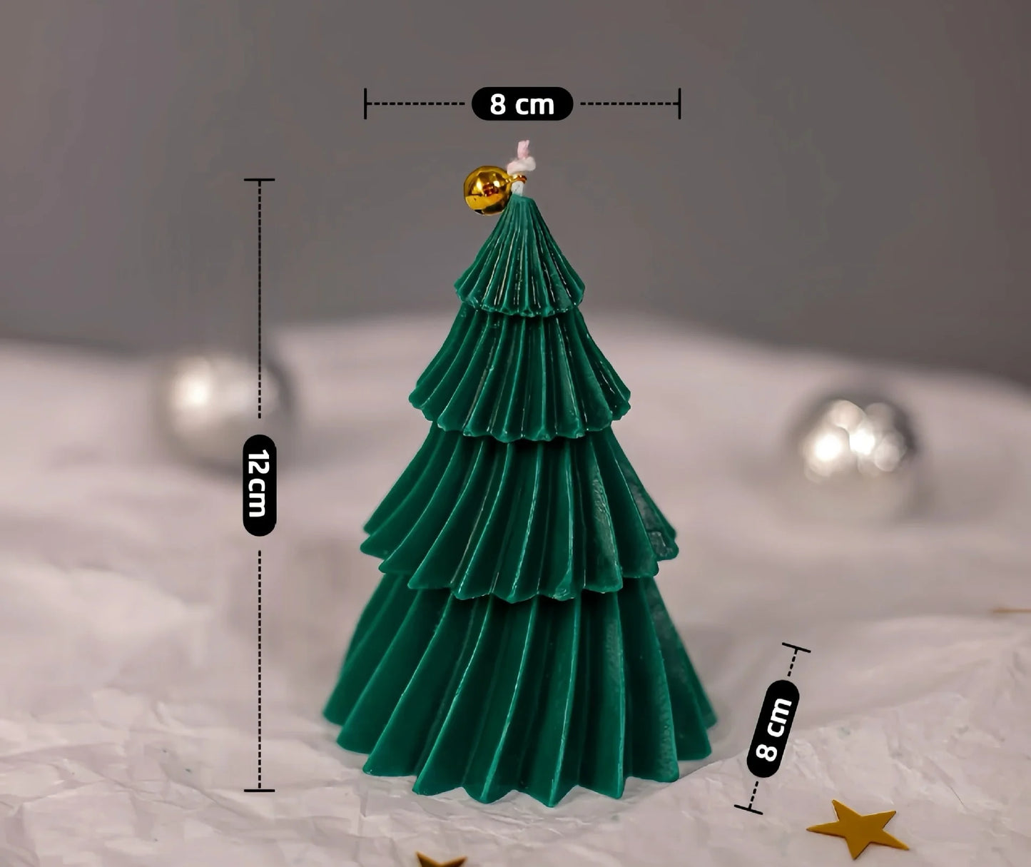 Christmas Tree Soy Wax Scented Candle