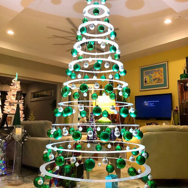 Crystal LED Rotating Christmas Tree - Sparkling Party