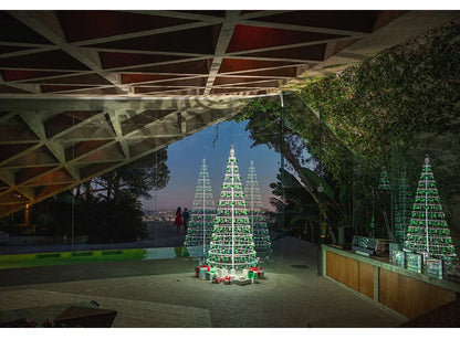 Crystal LED Rotating Christmas Tree - Sparkling Party